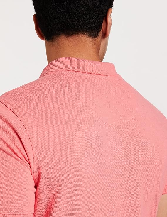 Xauva Fashion Premium Polo Marsh Pink Collar T-Shirt