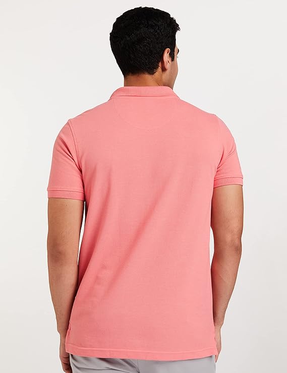 Xauva Fashion Premium Polo Marsh Pink Collar T-Shirt