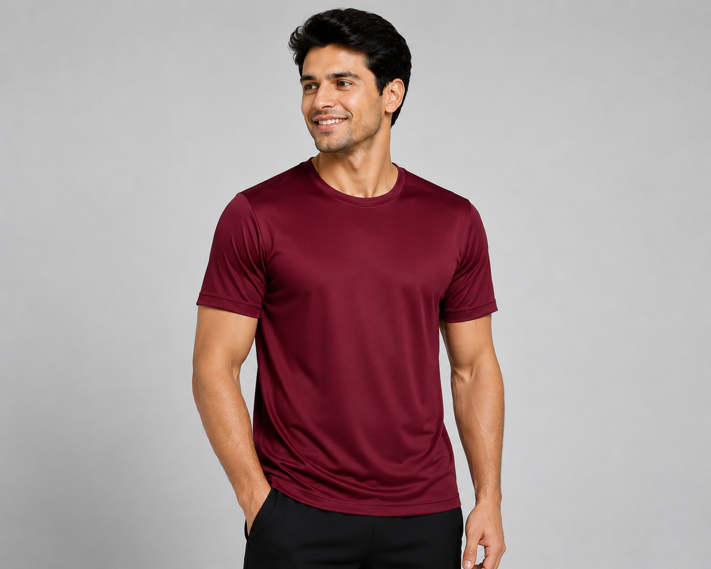 Xauva Fashion White Polyester Round Neck Promotional T-Shirt | 140 GSM