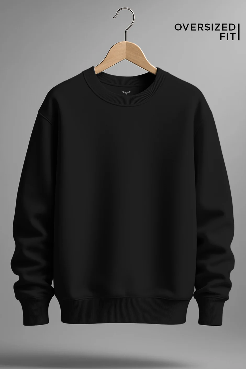 Oversized Sweatshirt BLACK