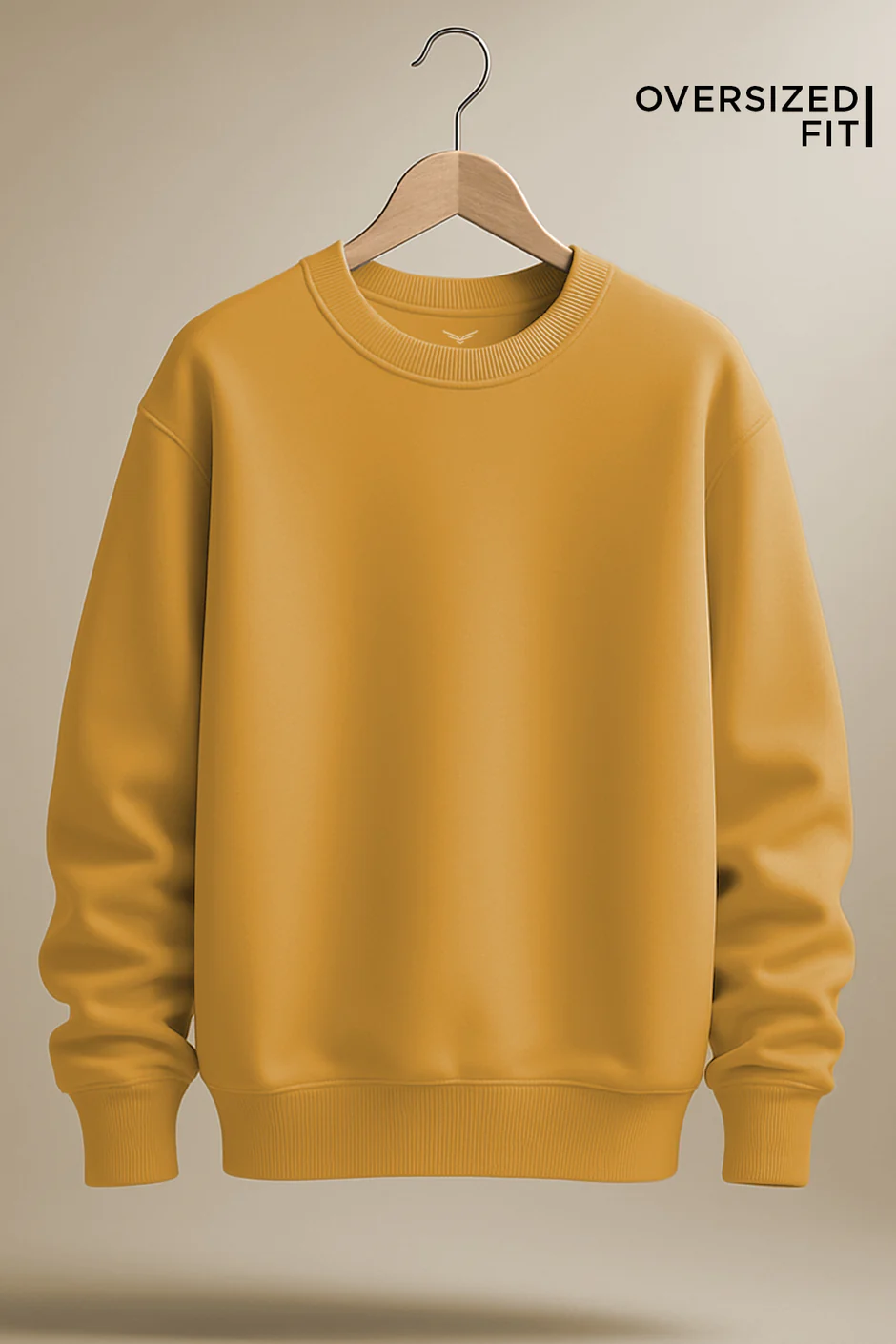 Oversized Sweatshirt GOLDEN YELLOW