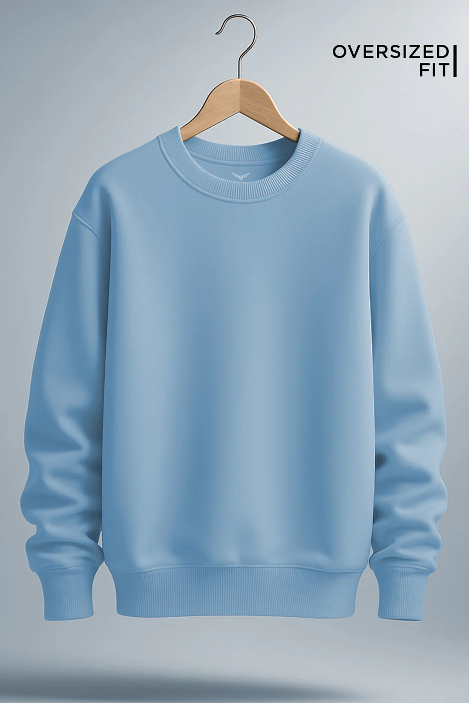 Oversized Sweatshirt SKY BLUE